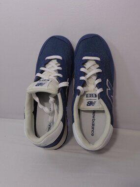 New Balance Boy's GC515 LCN Lace-up Sneaker Blue and White Size US 4.5 EU 37